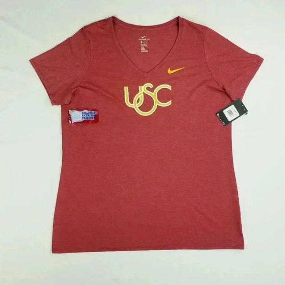The Nike Tee XXL Athletic Cut V Neck Women's Tee - Picture 1 of 8